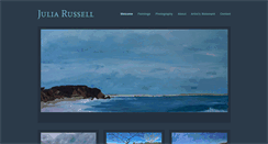 Desktop Screenshot of juliarussellart.com